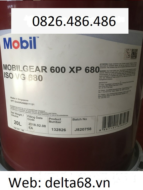 Mobilgear 600XP 680