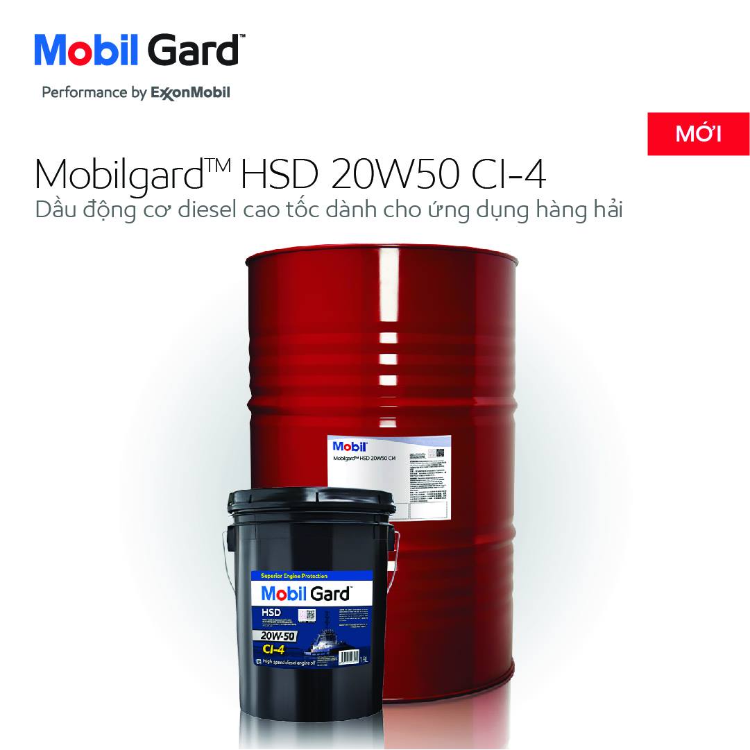 Dầu động cơ MobilGard HSD 20W-50